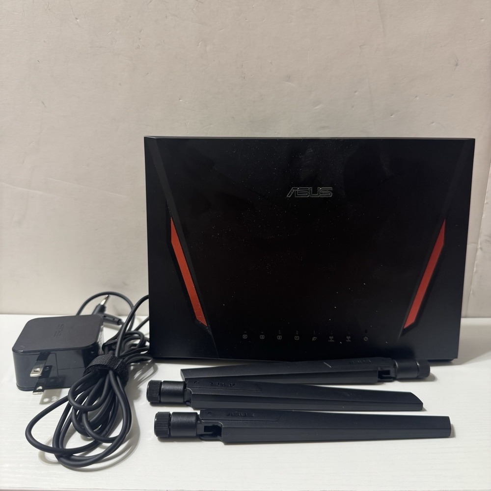 ASUS AC2900 Dual Band Gigabit WiFi Gaming Router - Black (RT-AC86U)